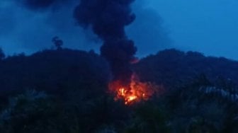 Kampung Ilegal Drilling Kembali Terbakar