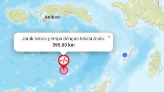 Gempa Bumi 7,7 SR Dekat Maluku karena Subduksi Laut Banda