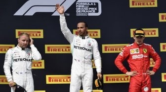 Hasil Lengkap dan Klasemen Pebalap Usai F1 GP Prancis