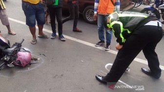 Kecelakaan Beruntun di Purwokerto, Pembonceng Motor Tewas Terlindas Mobil