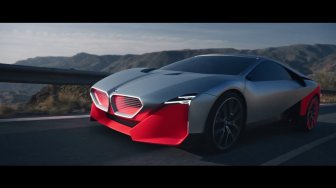 Gokil, Begini Jeroan Mobil Elektrik BMW Vision M Next yang Futuristis