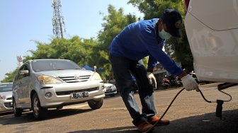 Uji Emisi Kendaraan Gratis di Kalibata