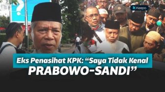Berkali-kali Demo di MK, Eks Penasihat KPK: Saya Tidak Kenal Prabowo-Sandi