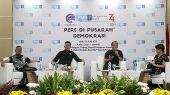 Diskusi Peran Pers di Era Demokrasi Terkini