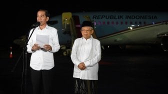 Jokowi: Saya dan Ma'ruf akan Memimpin Rakyat Indonesia Tanpa Kecuali