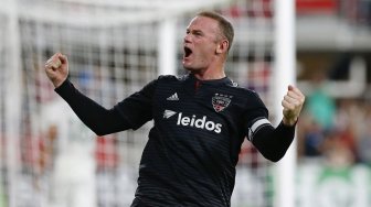 Cetak Gol dari Jarak 70 Meter, Rooney Pecahkan Rekor Tujuh Tahun di MLS