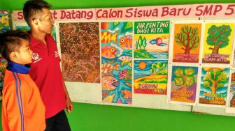 Di Sekolah Ini, Calon Siswa Disuguhkan Jamuan Karya Seni