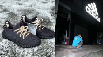 Demi Membelikan Sneakers Yeezy untuk Anaknya, Pria Ini Rela Antre 3 Hari