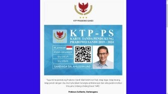 Pendukung Bikin KTP Sendiri, Sandiaga Uno Senang