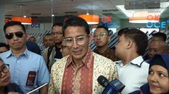 Diundang Pelantikan Jokowi, Sandiaga: Oktober Ya, Masih Panjang