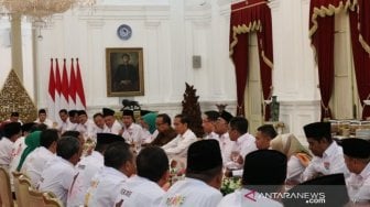 Ikut Menangkan Jokowi - Ma'ruf, Cak Imin Bawa Pengurus PKB ke Istana