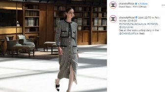 Berlatar Perpustakaan, Koleksi Terbaru Chanel Couture Curi Perhatian