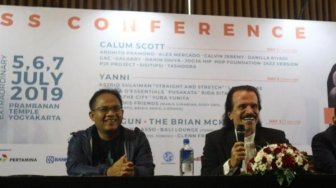 Wow! Yanni Pelajari Bahasa Indonesia Demi Tur Konser Prambanan Jazz 2019