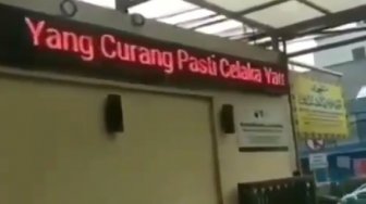 Pengurus Masjid di Cawang: Imbauan di Teks Berjalan Bukan Kecurangan Saja