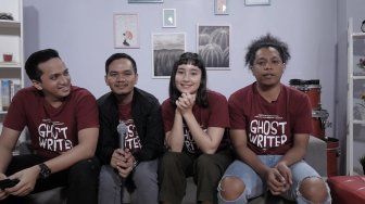 Serunya Main Games Tebak Hantu Bareng Cast Film Ghost Writer