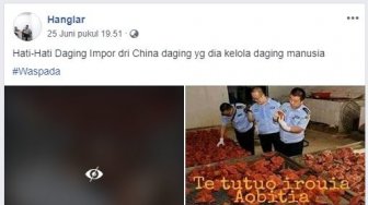 CEK FAKTA: Viral Kornet Impor dari China Berisi Daging Manusia, Benarkah?