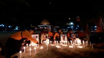 Disebut Pejuang Kemanusiaan, Relawan Bencana Nyalakan Lilin untuk Sutopo