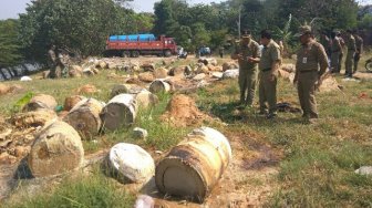 Air PDAM Kota Semarang Terancam Tercemar Limbah Misterius di DAS BKB