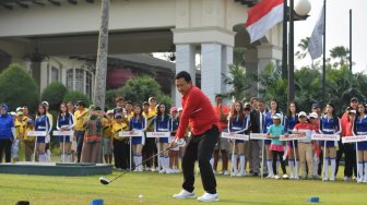 Buka Perkumpulan Akademi Golf Indonesia, Menpora : Junjung Sportivitas!