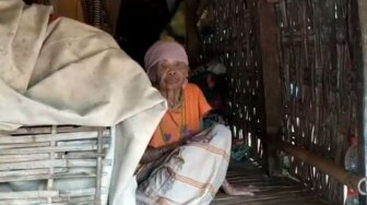 Hidup Sebatang Kara di Rumah Reyot, Nenek Ini Berteriak Saat Kelaparan