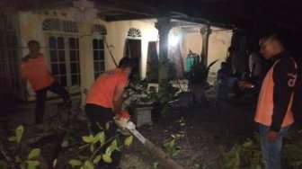 Hujan Es Disertai Angin Puting Beliung di Musi Rawas, Tujuh Rumah Rusak Berat