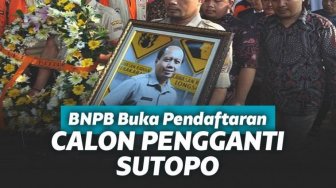 Posisinya Kosong, BNPB Buka Pendaftaran Pengganti Sutopo! Ini Syaratnya