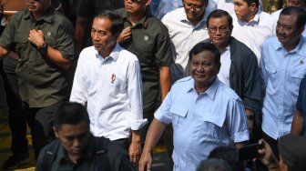 Akhirnya Bertemu, Jokowi - Prabowo Dipastikan Tak Bahas Habib Rizieq