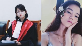 Sosok 'Hakim' Cantik Leanna Leonardo, Pendukung Prabowo Bakar Spanduk