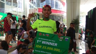 Agus Prayogo Juara Jakarta International 10K 2019