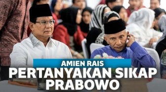 Tanggapi Prabowo Jokowi Berdamai di MRT, Amien Rais: Kok Nyelonong?