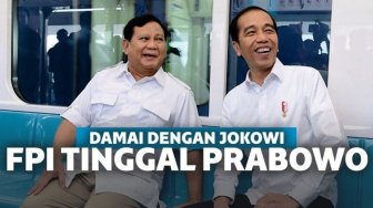 Jokowi Berhasil 'Damai' di MRT, PA 212: Selamat Tinggal Prabowo Subianto!