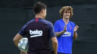 Griezmann Ikut Latihan Perdana Barcelona, Messi Tak Terlihat