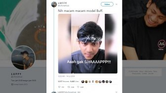 Bagi Tutorial Kreatif Pakai Buff, Cowok Ganteng Ini Malah Bikin Cewek Gemas