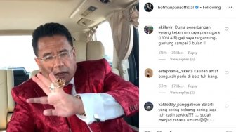 Hotman Paris Sepele Respons Laporan Pablo, Ini Komentar Kocak Netizen