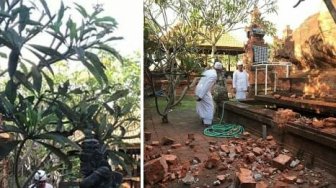 Ratusan Jemaah Haji Kena Dampak Gempa Bali 6 SR, Sibuk Selamatkan Tas