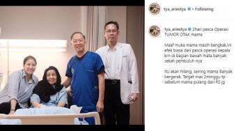 Ibu Tya Ariestya Derita Tumor Otak, Ini Gejala Awal yang Dialami!