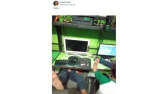 Bikin Salah Fokus, Posisi Tidur Gamer Usai Begadang Ini Viral di Facebook