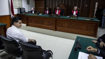 Ekspresi Steve Emmanuel Setelah Divonis 9 Tahun Penjara