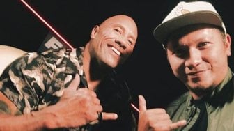 Terbang 20 Jam, Gading Marten Bertemu Dwayne Johnson, Begini Serunya