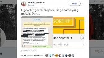 Terlanjur Dikirim, Judul Proposal Kerja Sama Ini Bikin Ngakak