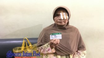 Nenek Asal Pasuruan Menderita Katarak, Pakai JKN-KIS Operasi Gratis