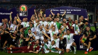 Unggul di Menit Awal, Aljazair Juara Piala Afrika 2019