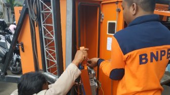 BNPB Hibahkan 6 Sirine Senilai Rp 4,5 M Bagi Kesiapsiagaan Gunung Agung