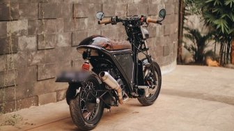 Cadas, Skutik Yamaha Mio YouTuber Ini Dimodifikasi ala Cafe Racer