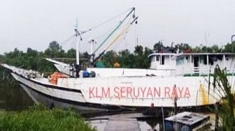 Lambung Kapal Bocor, Kapal Bermuatan Karet Tenggelam di Perairan Kotim