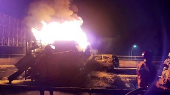 Insiden Truk Pertamina Terbakar Tewaskan 3 Orang Akibat Kecelakaan