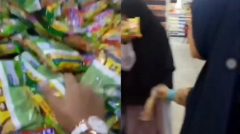 Pamer Remuk Mi Instan di Supermarket, Wanita Ini Dihujat Warganet