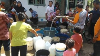 Tiga Kecamatan di Lebak Mendapat Bantuan 76 Ribu Liter Air Bersih