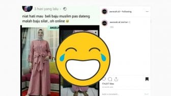 Belanja Baju Muslim Via Online Shop, Gadis Ini Malah Dapat Kostum Silat