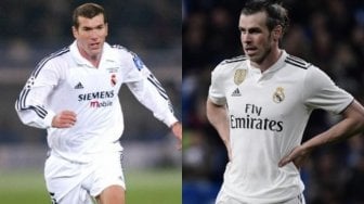 Bakal Ditendang, Statistik Gareth Bale Lebih Baik dari Zinedine Zidane